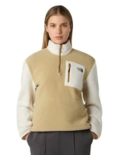 FELPA IN PILE DONNA THE NORTH FACE W YUMIORI 1/4 ZIP