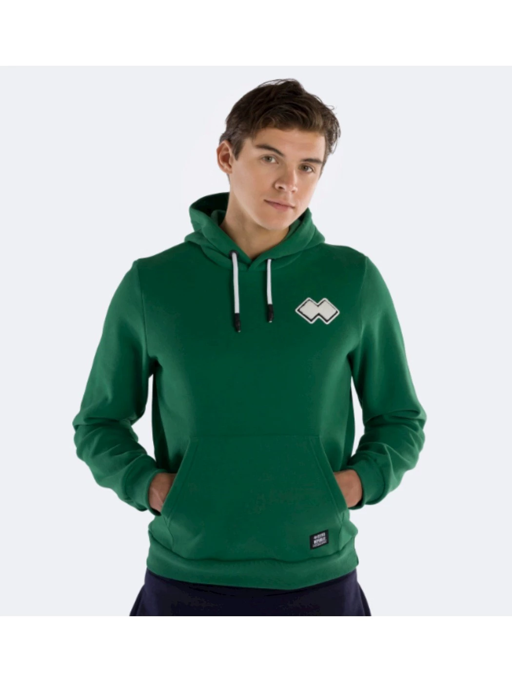 FELPA CAPPUCCIO ERREA ESSENTIAL FW23/24 HOODY FLEECE PACTCH