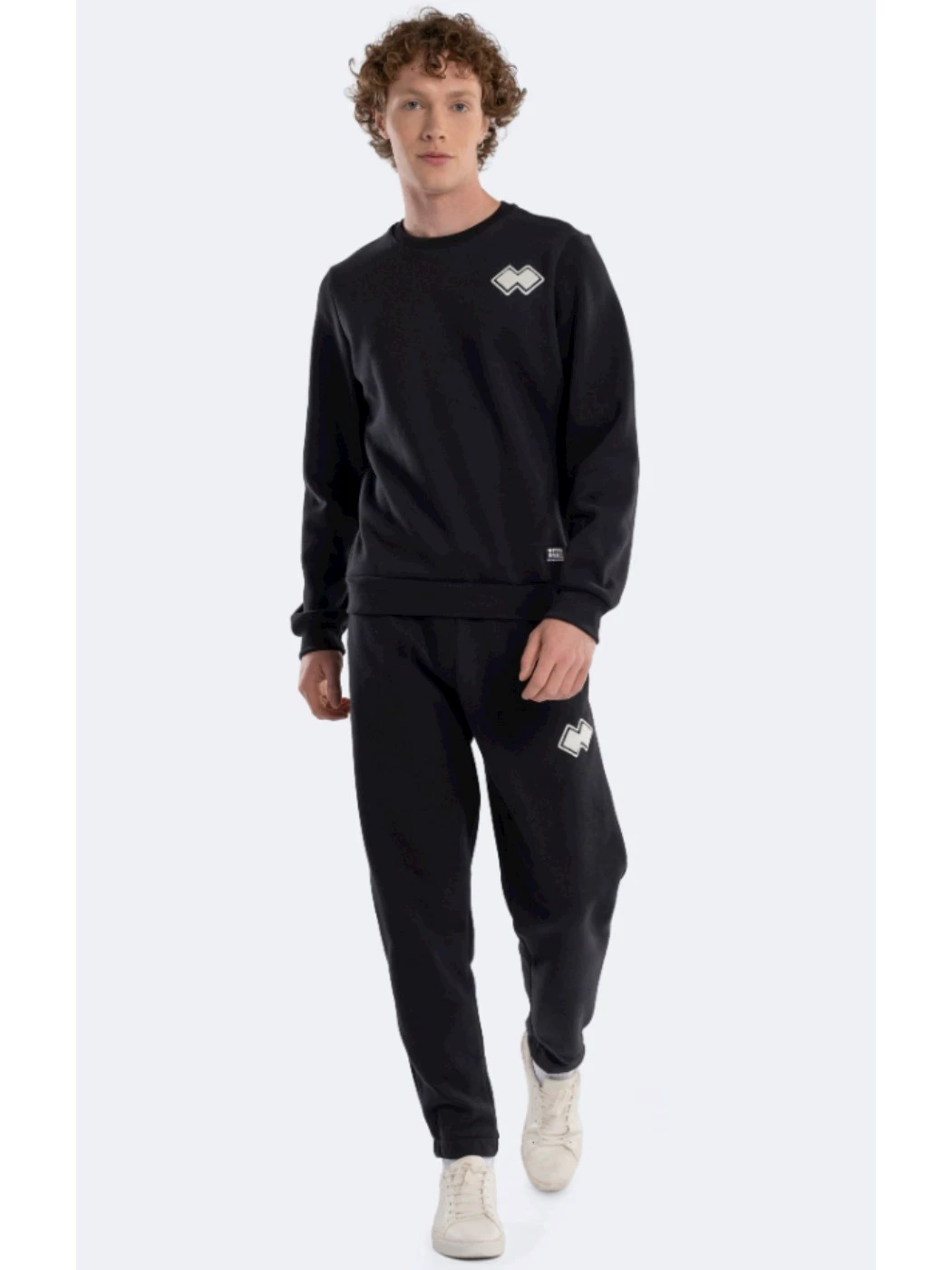 ESSENTIAL FW23/24 PANTA FLEECE NERO