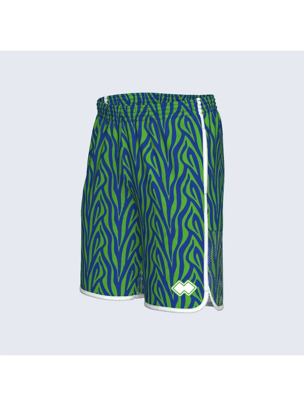 PANTALONCINI ERREA GRAPHIC SS25 SHORT SKIN MESH PLANTS