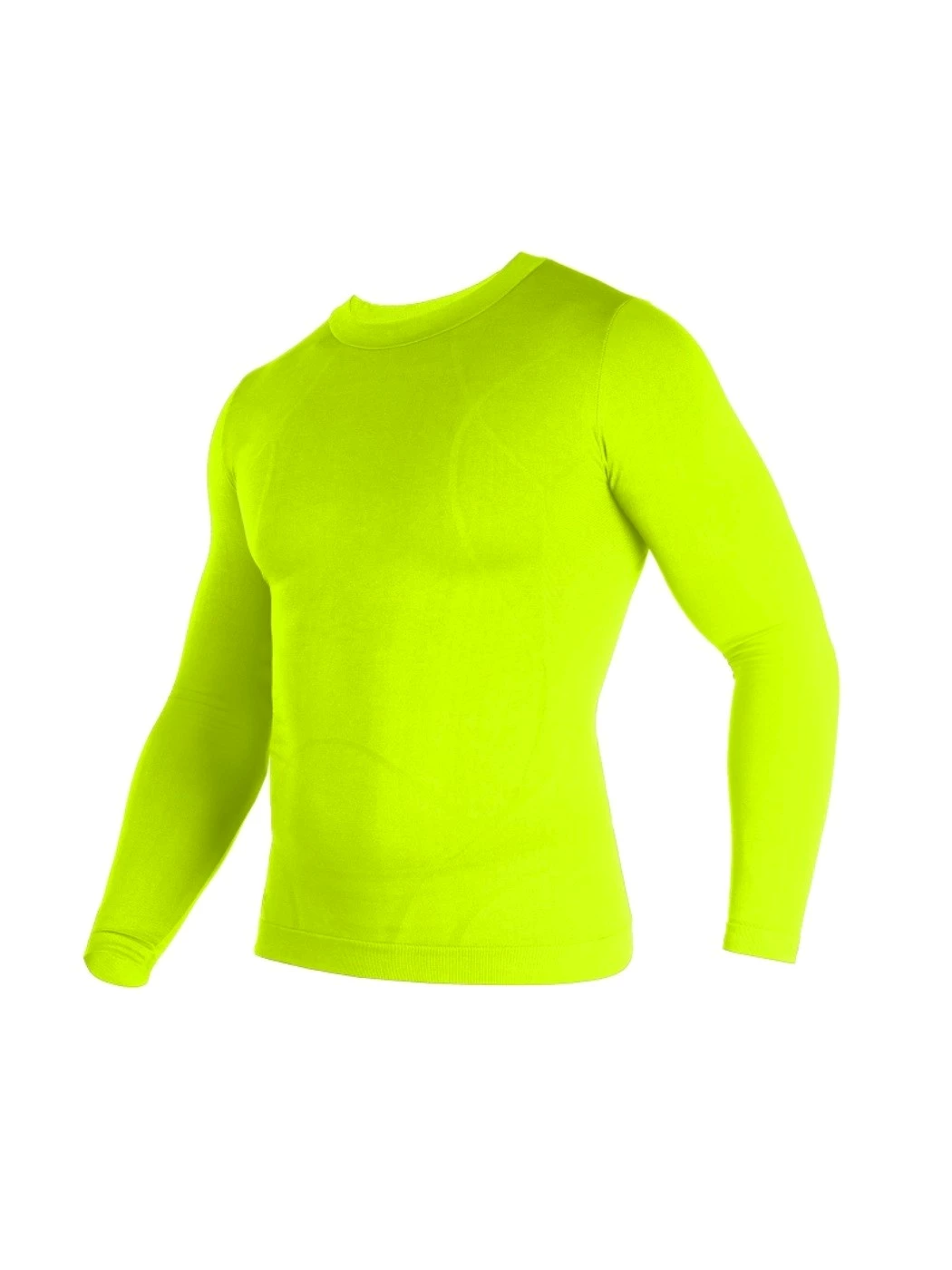 MAGLIA LUPETTO TERMICA ML TRS GIALLO FLUO