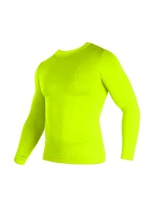 MAGLIA LUPETTO TERMICA ML TRS GIALLO FLUO