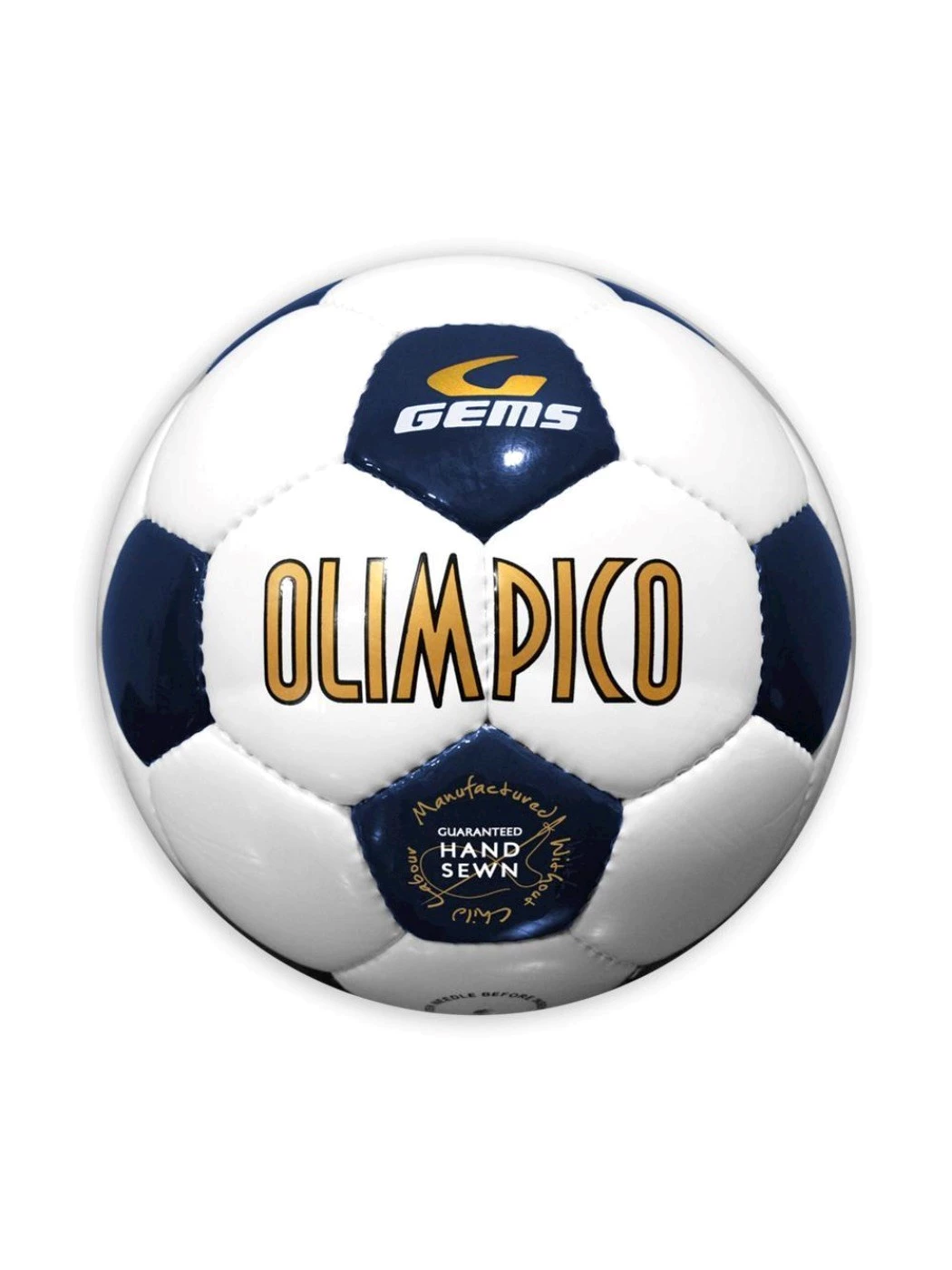 PALLONE GEMS OLIMPICO BIANCO/BLU