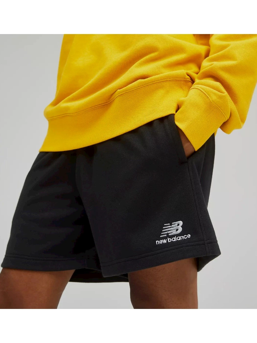 BERMUDA NEWBALANCE UNI-SSENTIALS FRENCH TERRY SHORT
