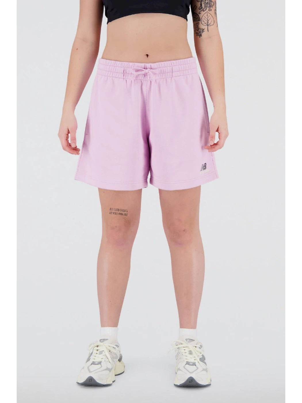 BERMUDA NEWBALANCE UNI-SSENTIALS FRENCH TERRY SHORT