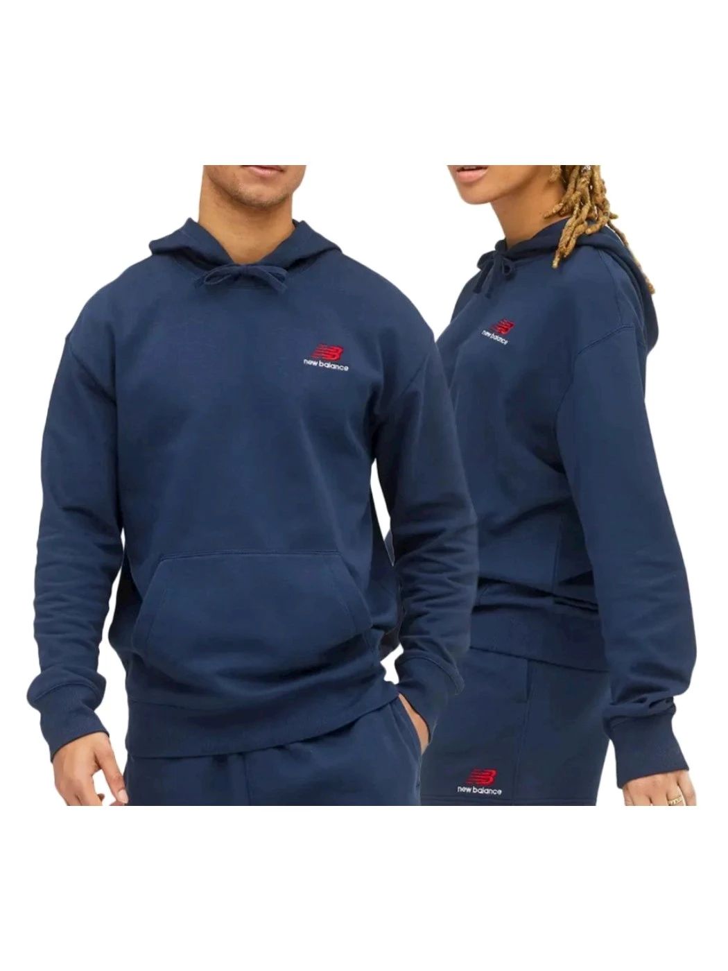 FELPA UNISEX NEW BALANCE UNI-SSENTIALS FRENCH TERRY HOODIE
