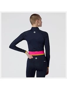 FELPA RUNNING DONNA NEW BALANCE FAST FLIGHT HALF ZIP