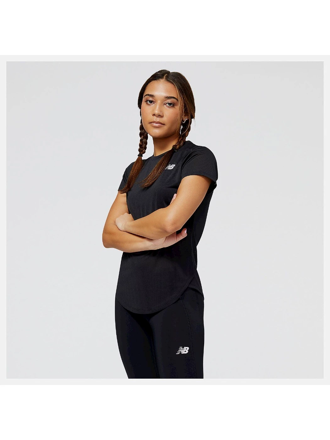 T-SHIRT DONNA NEW BALANCE ACCELERATE SHORT SLEEVE TOP