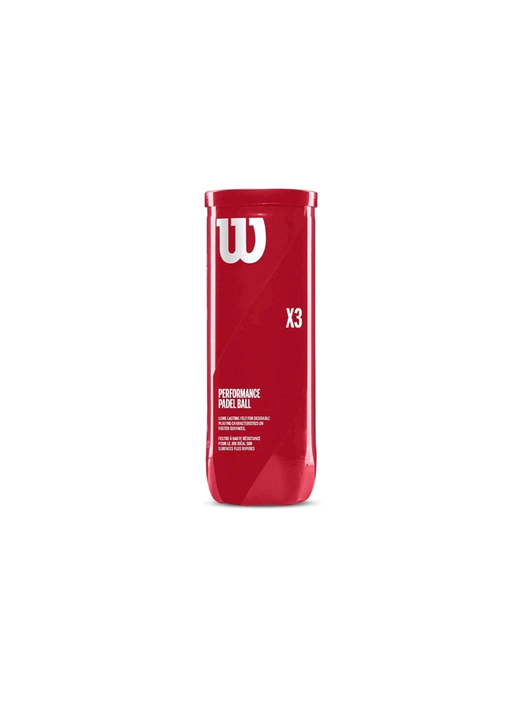 TUBO PALLINE PADEL WILSON X3