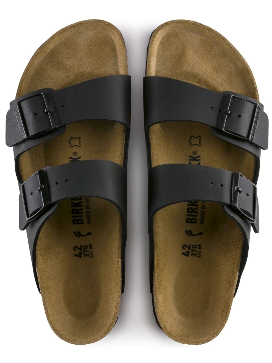 Birkenstock Arizona black Birko Flor Calz S Unisex