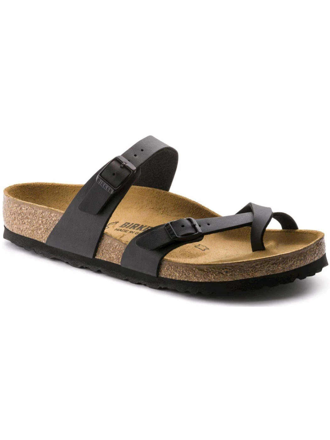 Birkenstock Mayari Birko-Flor Nubuck Black Calz S