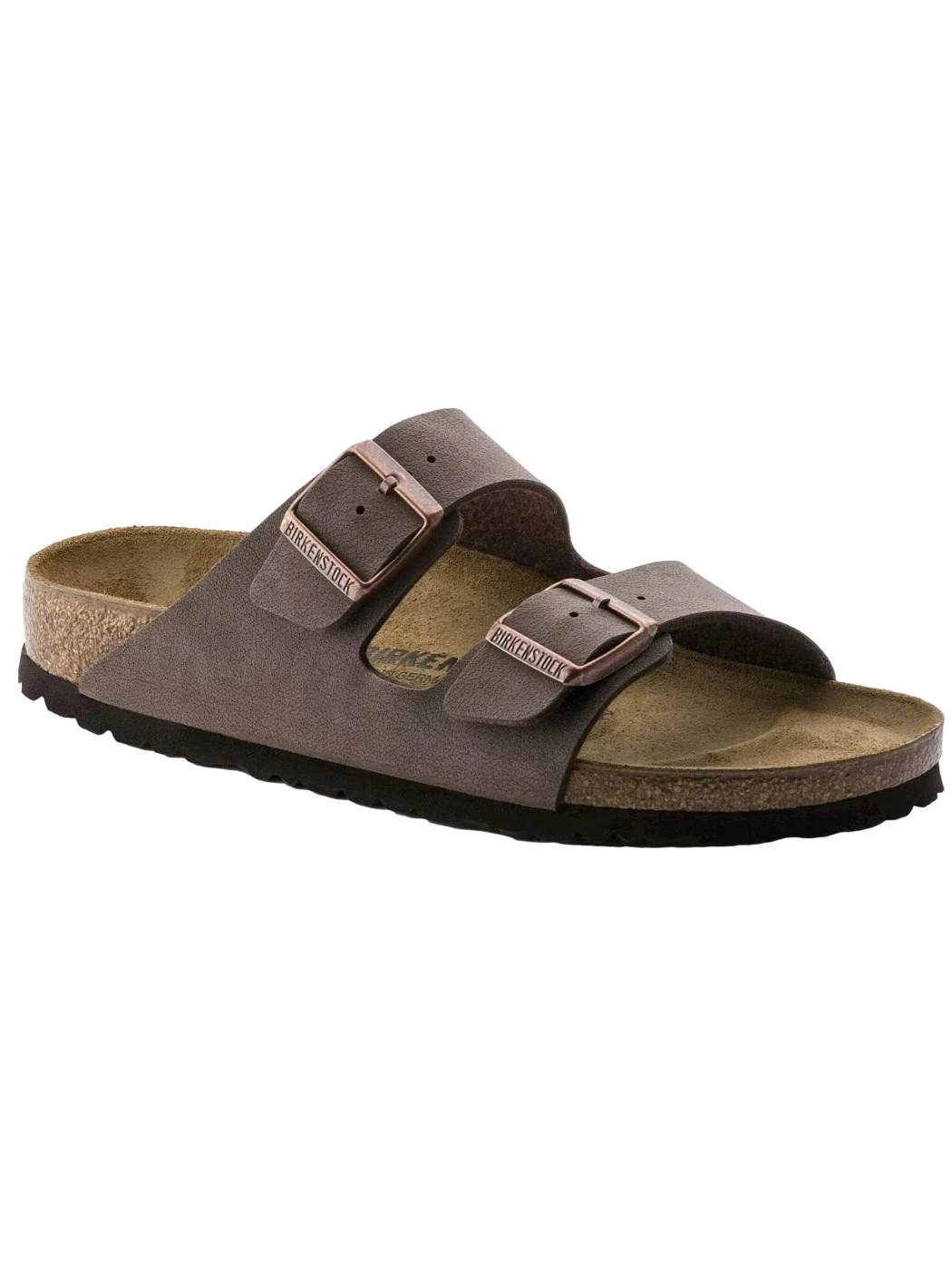 Birkenstock Arizona Birko Flor Nubuck Mocha Unisex