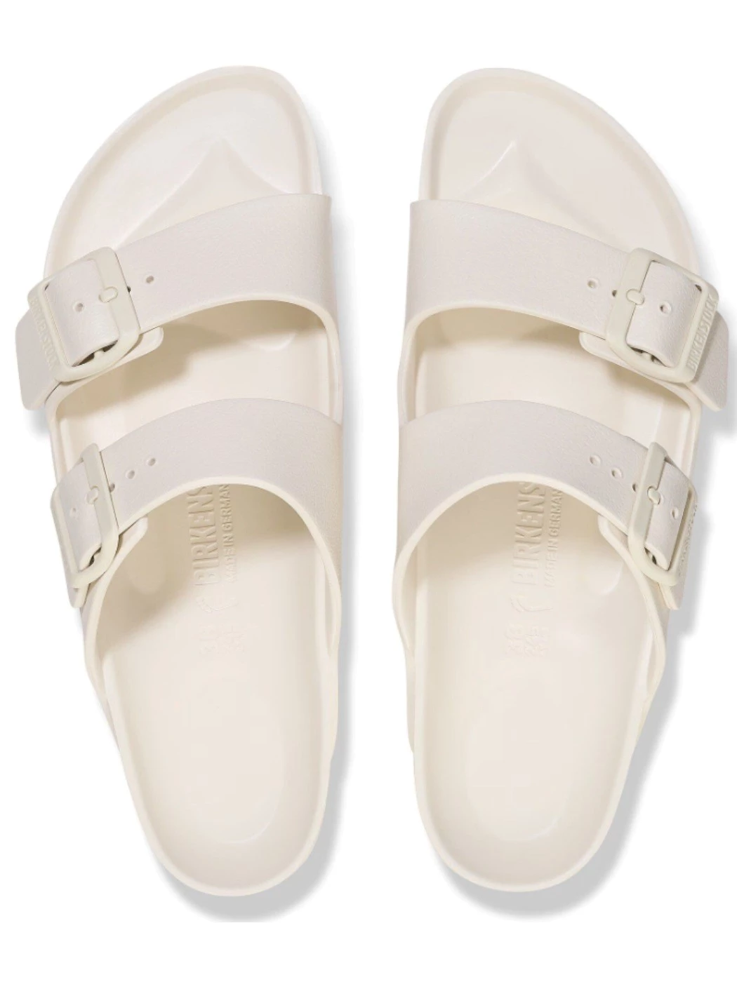 Birkenstock Arizona  EVA in Gomma Bianco Calz S
