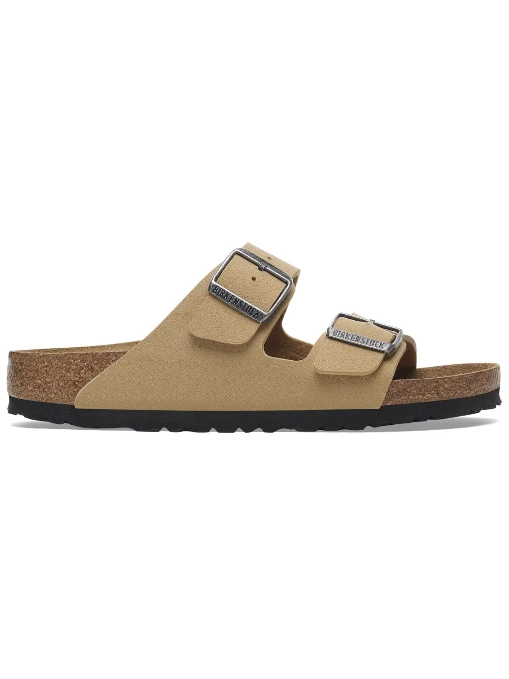 Birkenstock Arizona Birko Flor Nubuck Latte Cream