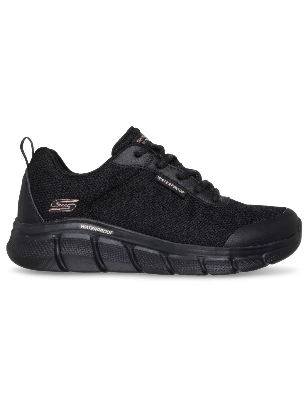 SKECHERS Sneakers Donna Waterproof nera