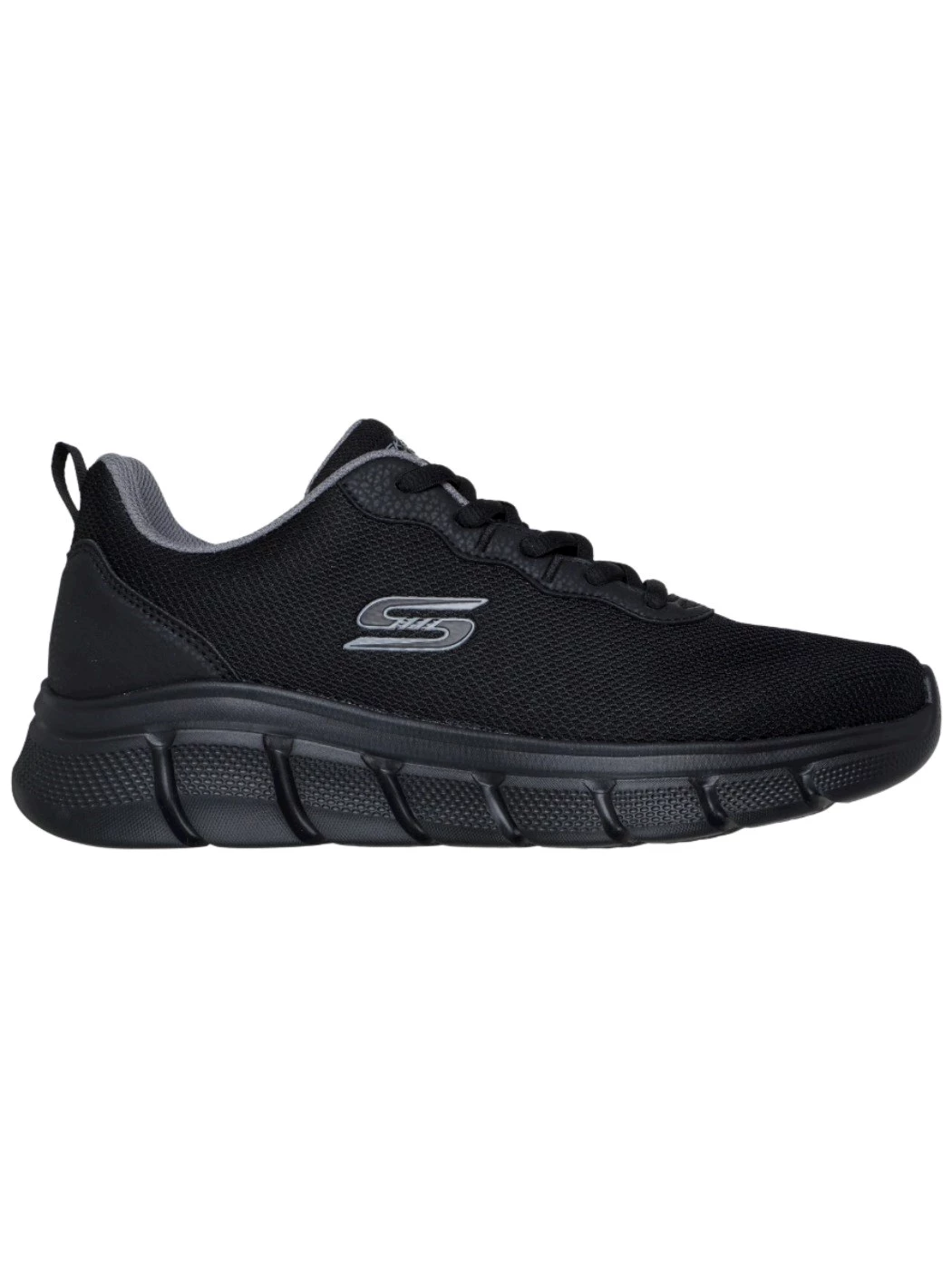 SKECHERS sneakers uomo BOBS Sport B Flex Black
