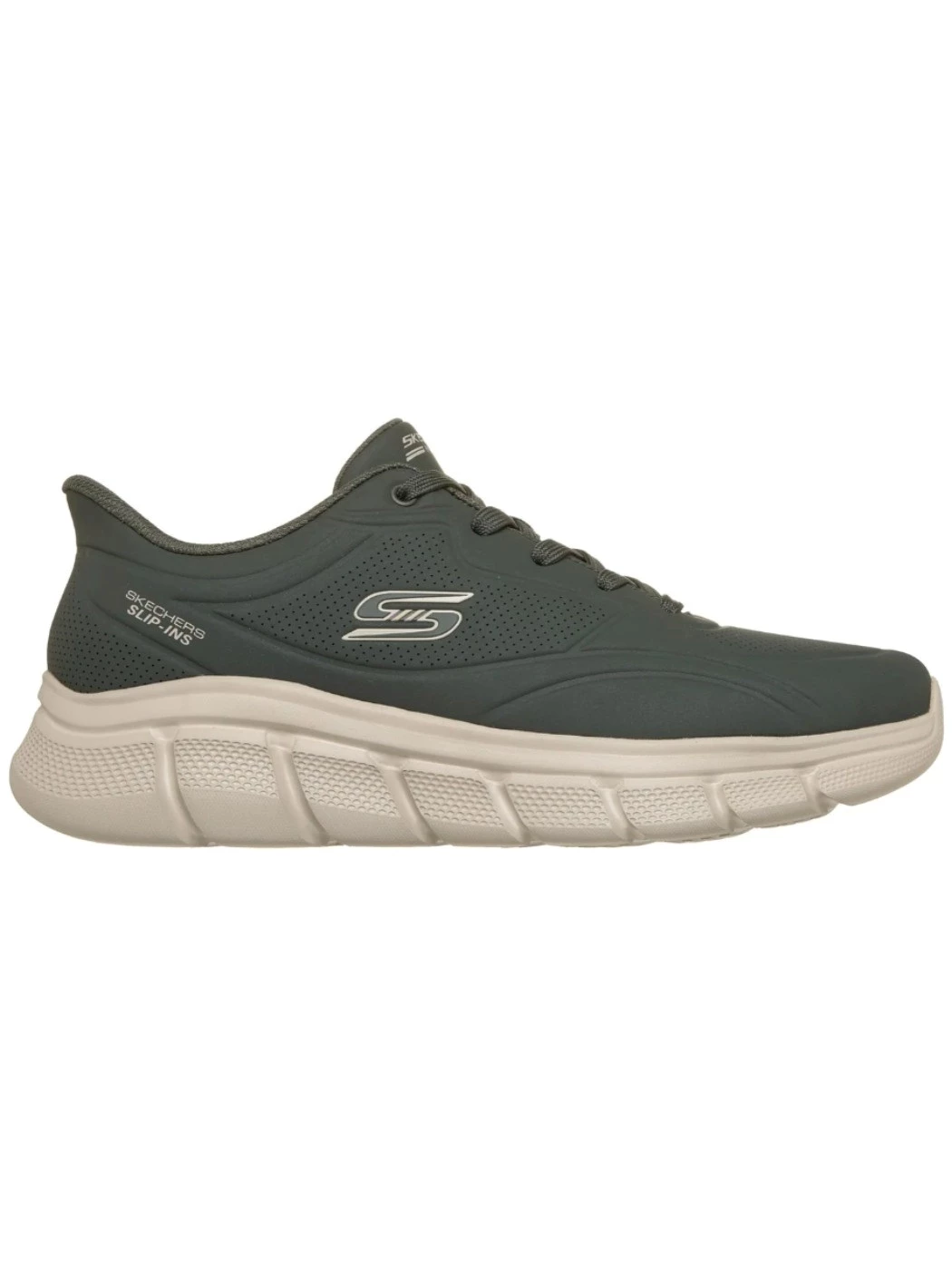 SKECHERS Bobs Flex Slip ins Uomo Olive