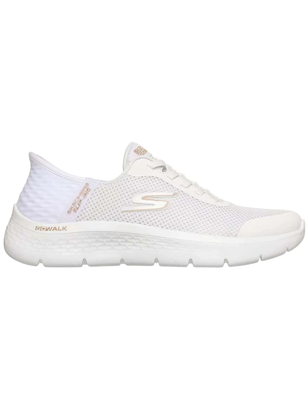 SKECHERS Slip-ins GO WALK Flex sneakers Donna white