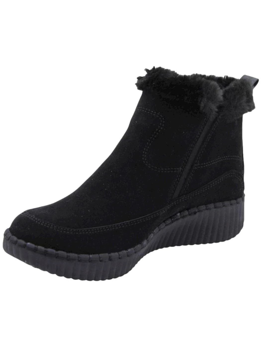SKECHERS Fresh Zip Nero stivaletto donna 168108 BBK
