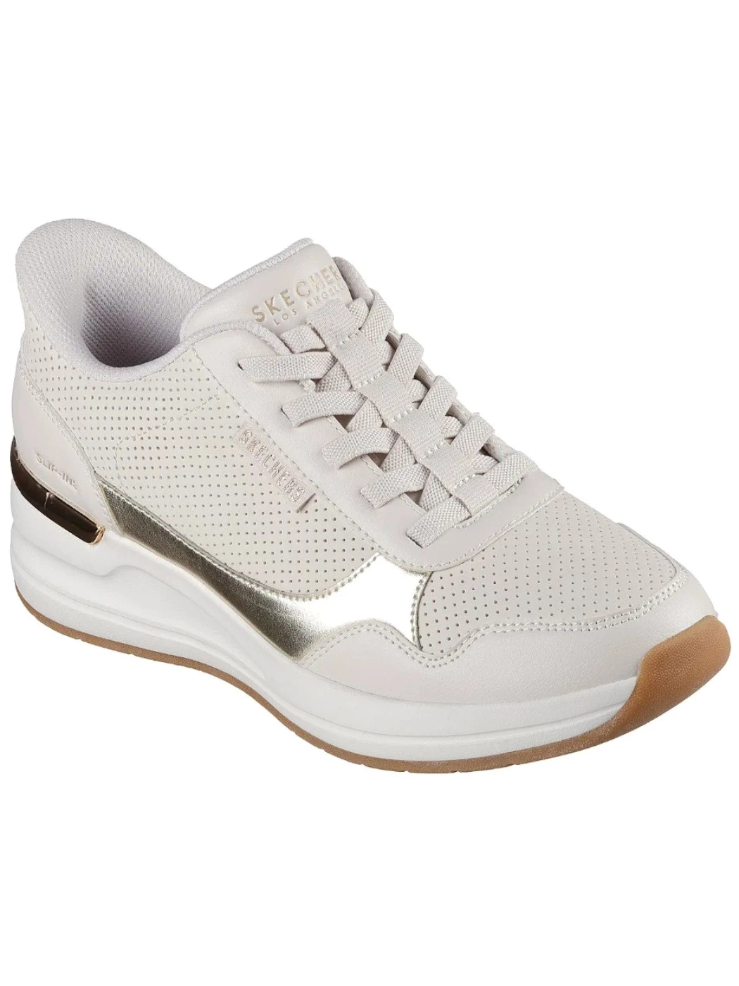 SKECHERS Billion2 top tier Natural Sneakers Slip in Donna