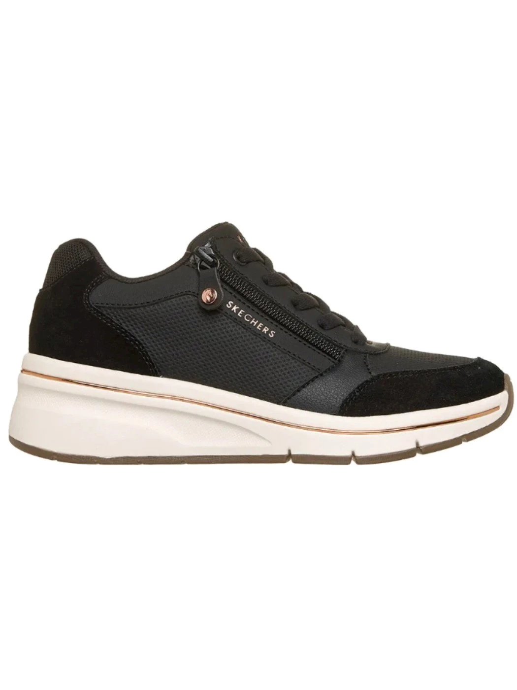 SKECHERS scarpa da donna Billion Flex Luxe Up Nero