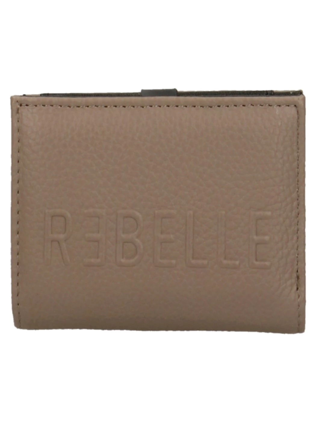 Rebelle porta foglio donna in pelle colore taupe