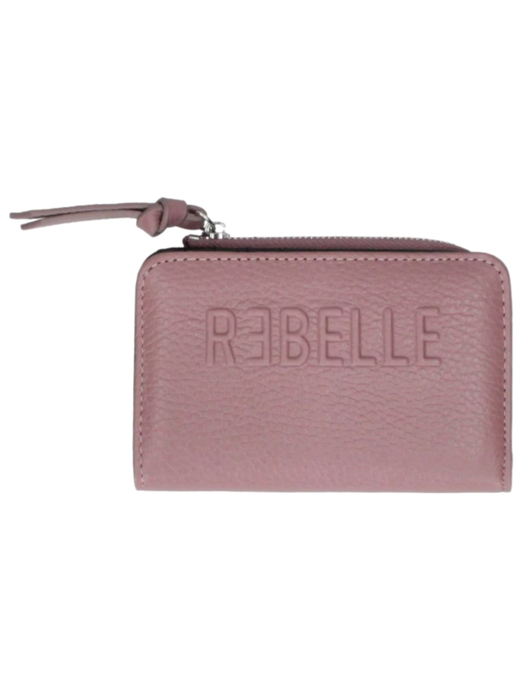 Rebelle portafoglio in pelle brownrose basic M card holder