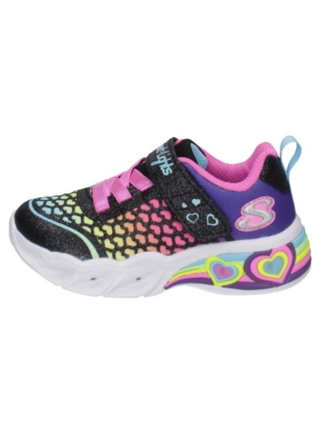 Skechers lovely colors colore black multi calzatura da bambina