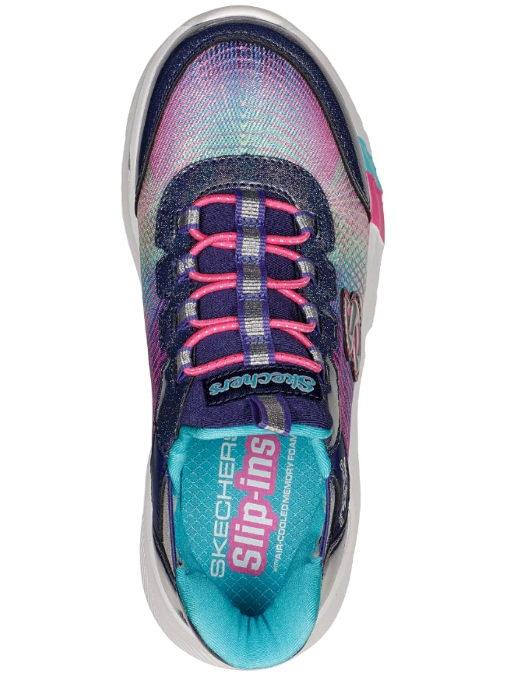 Skechers Colorful Primis Navy Sneakers Bambina