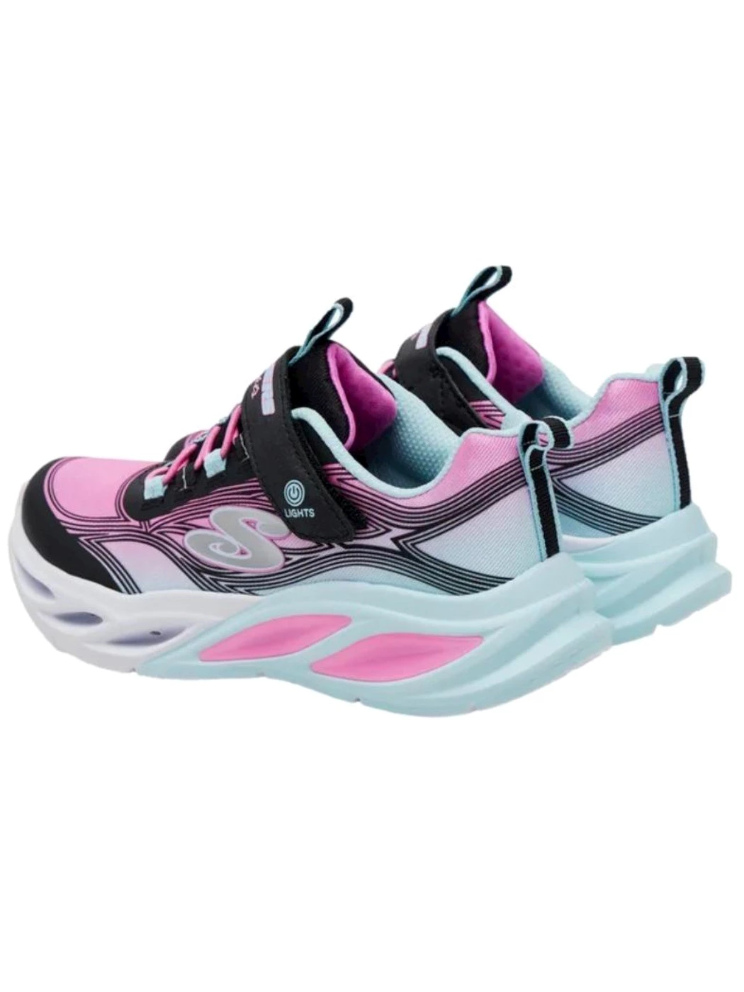 Skechers Sneakers S-Lights Cosmic Glow 303712L/BKMT Rosa