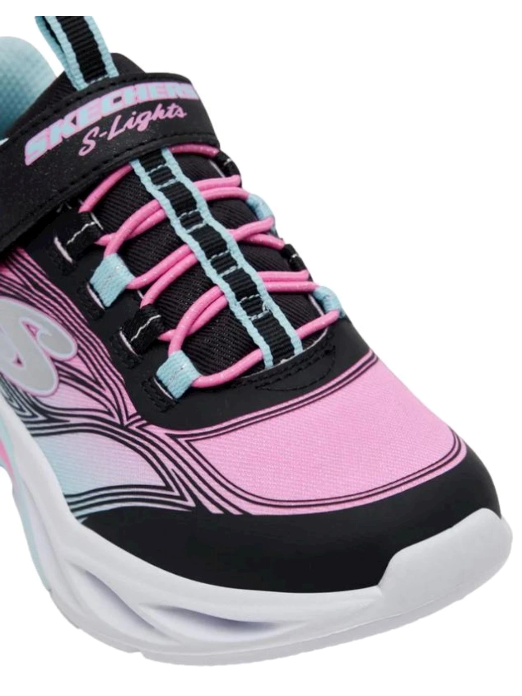 Skechers Sneakers S-Lights Cosmic Glow 303712L/BKMT Rosa