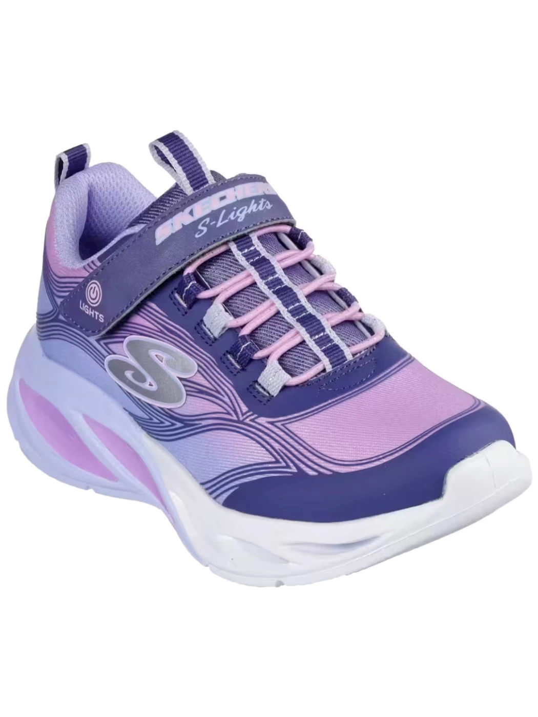 SKECHERS Sneakers Bambina Cosmic Glow Navy Multi
