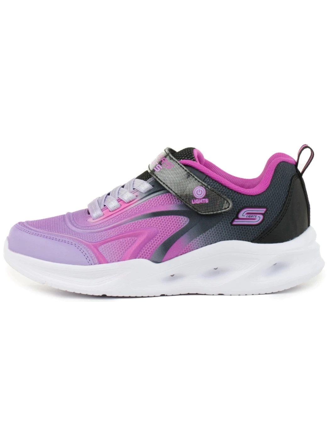 SKECHERS S-Lights Sola Glow Black Multi