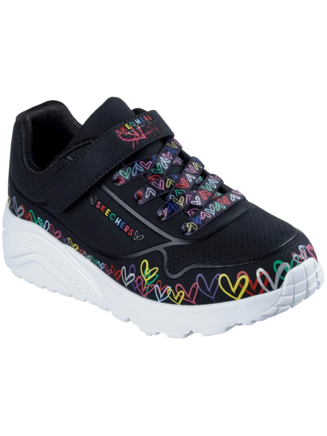 SKECHERS JGoldcrown UNO Lite - Heart Craze