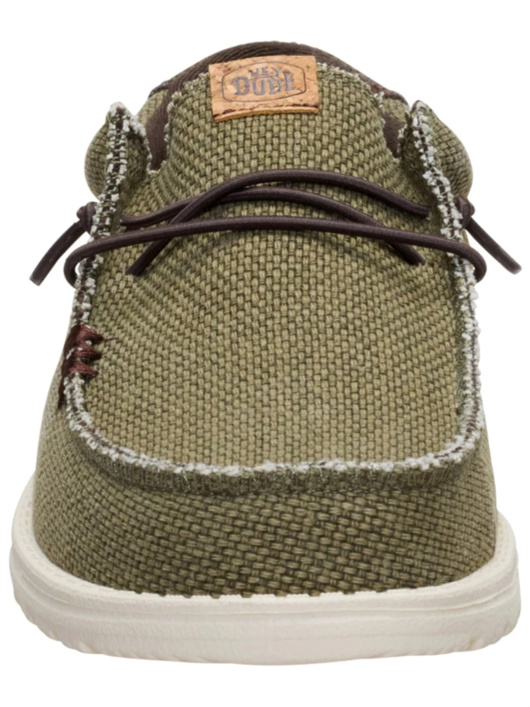 Hey Dude Sneakers Uomo Wally braided Olive Brown
