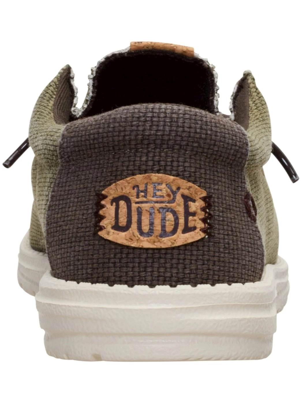 Hey Dude Sneakers Uomo Wally braided Olive Brown