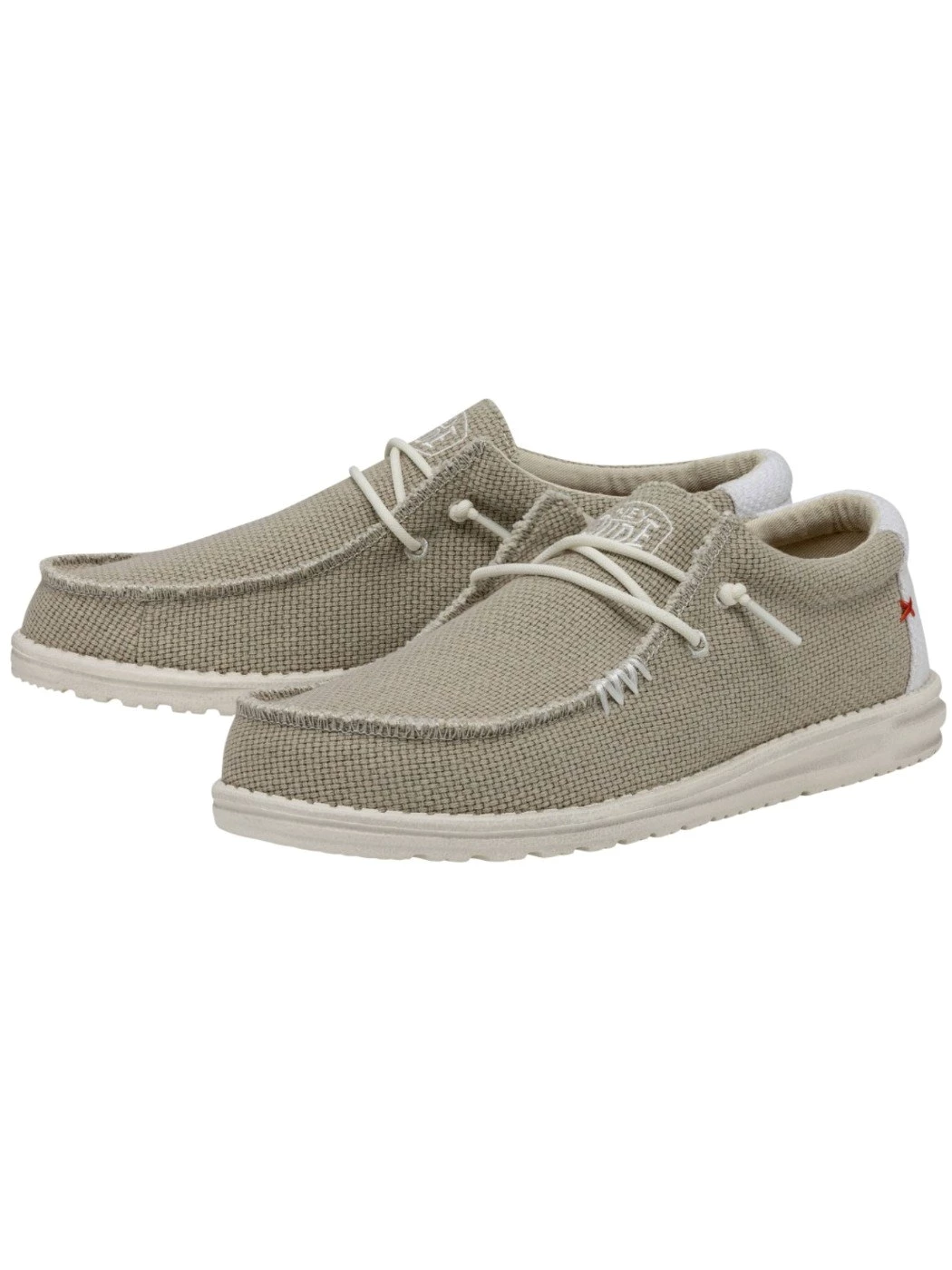 Hey Dude Wally braided Off White Sneakers Uomo