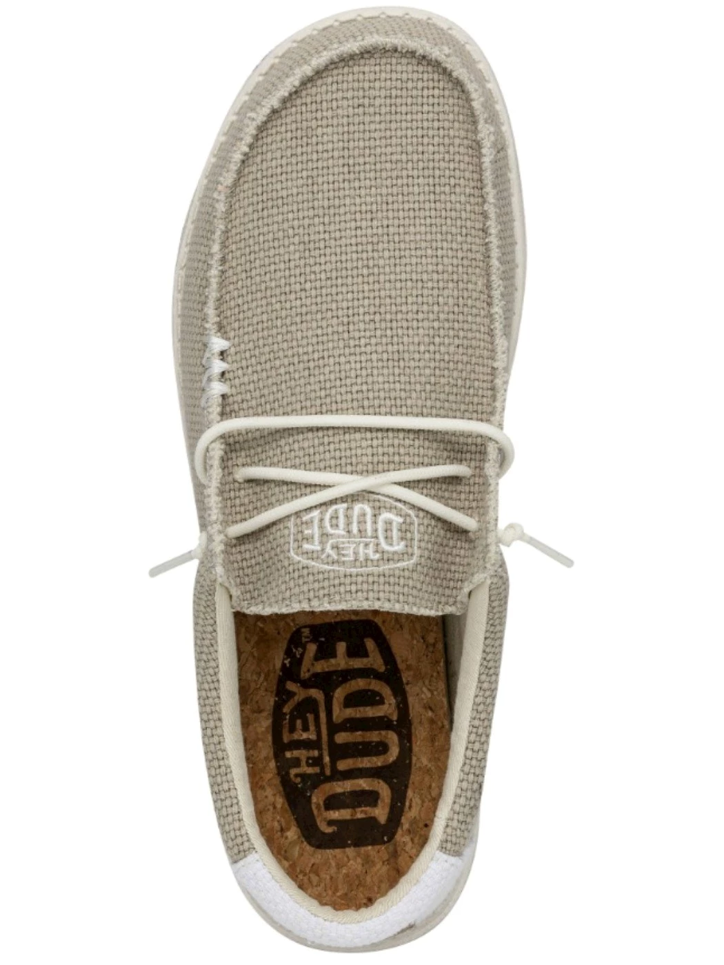 Hey Dude Wally braided Off White Sneakers Uomo