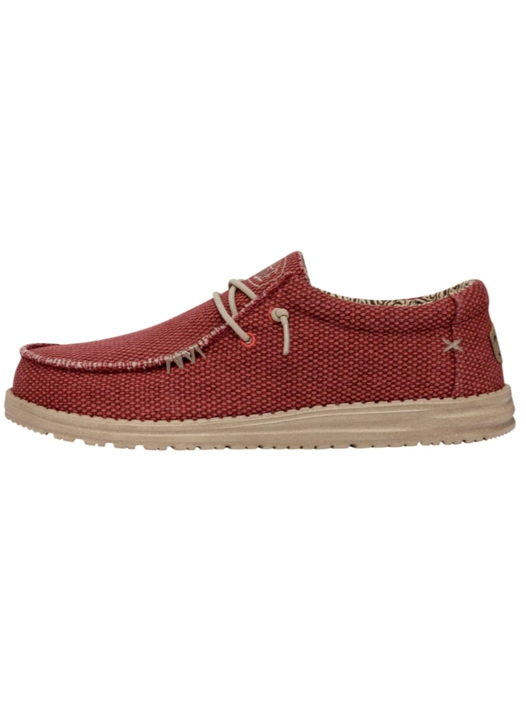 Hey Dude Wally braided sneakers Uomo 40003-6VP RED