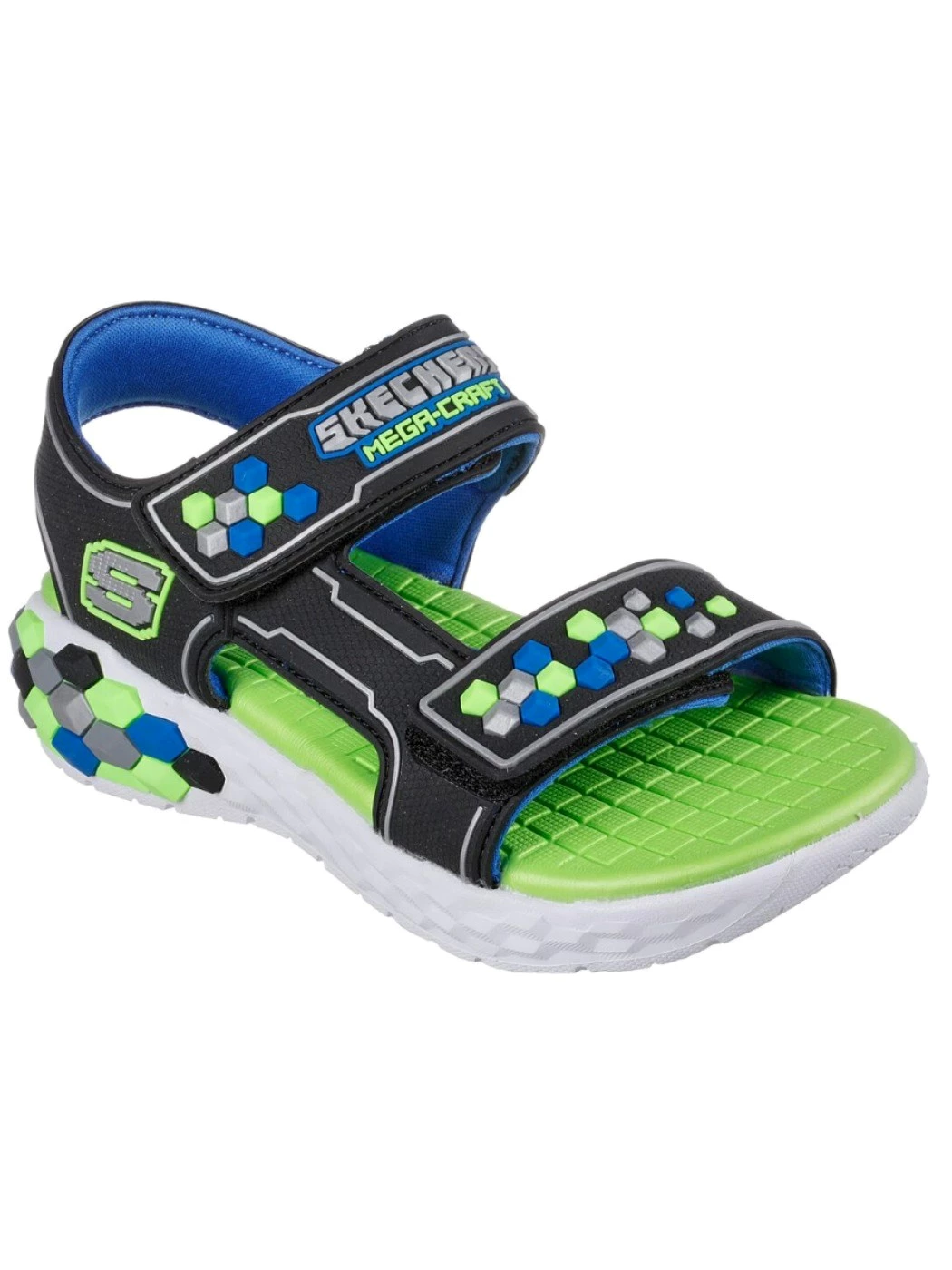 Skechers Cuboshore sandalo bambino in memory foam