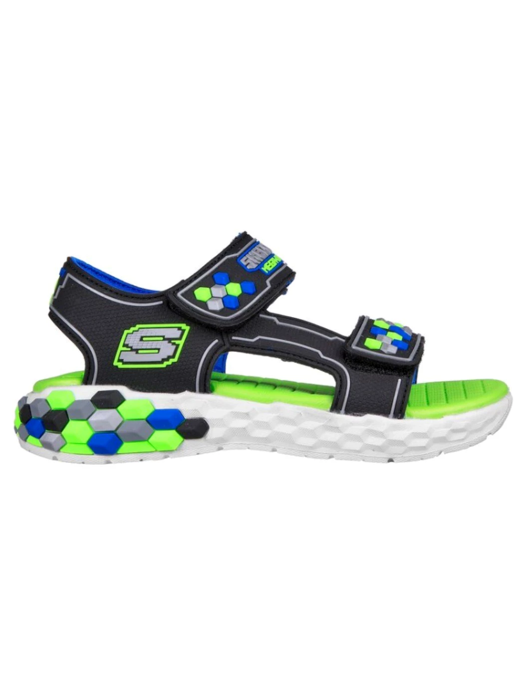Skechers Cuboshore sandalo bambino in memory foam