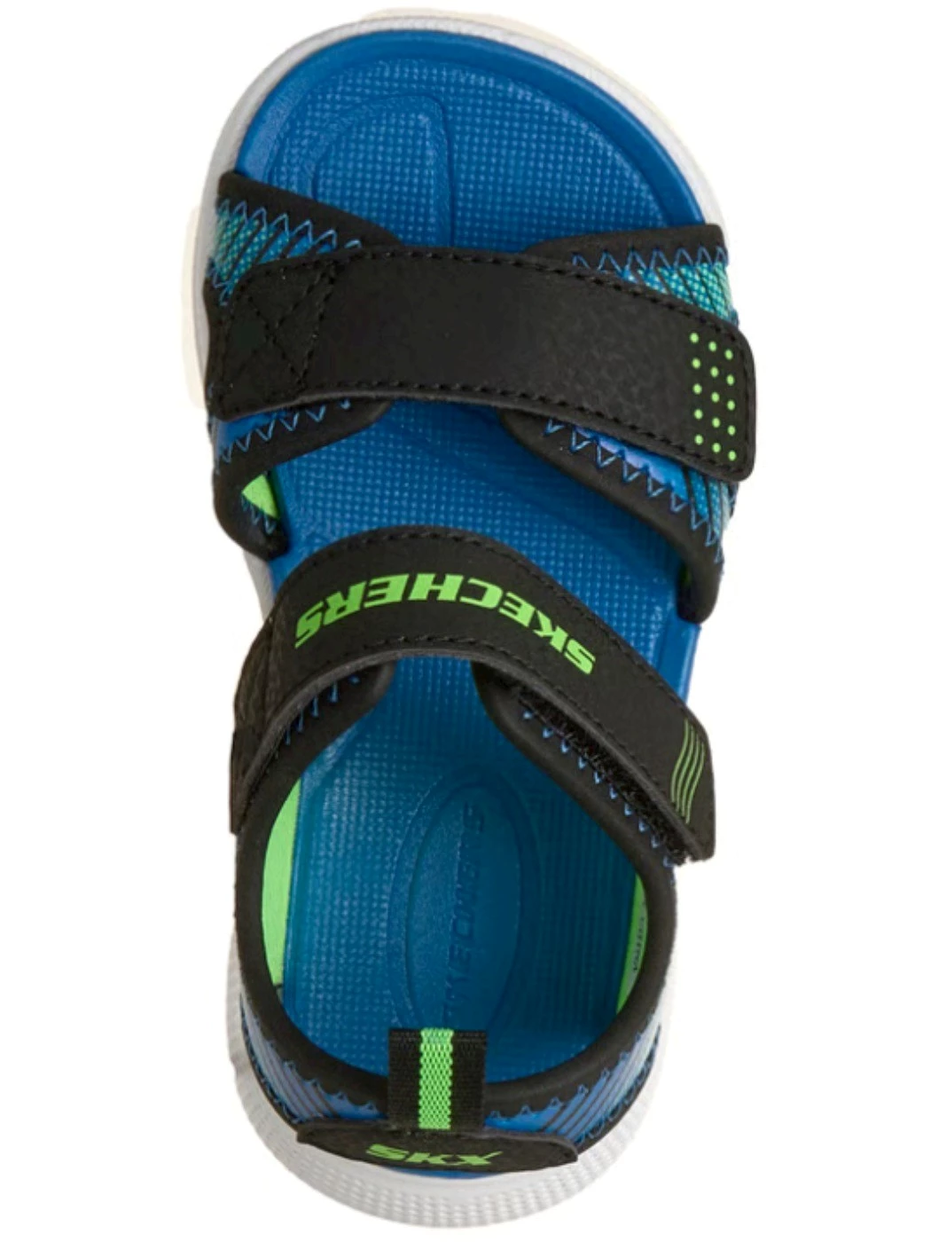 SKECHERS Sandalo Bambino Microspec-Splash 407034N BKLM