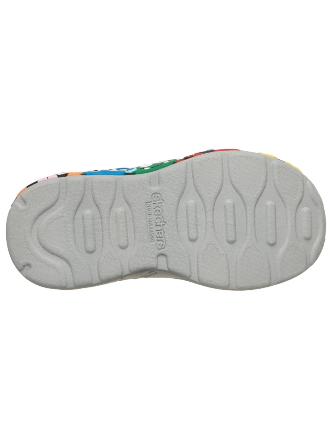 SKECHERS Play Scene Navy Multi Sneakers Bambino