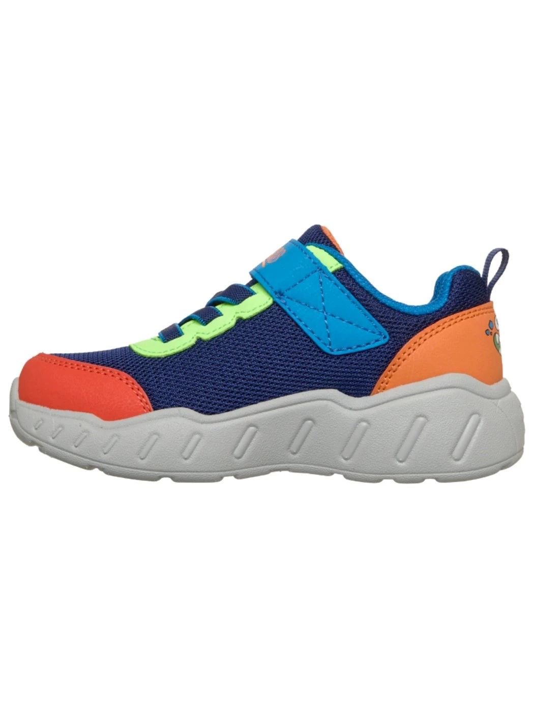 SKECHERS Play Scene Navy Multi Sneakers Bambino