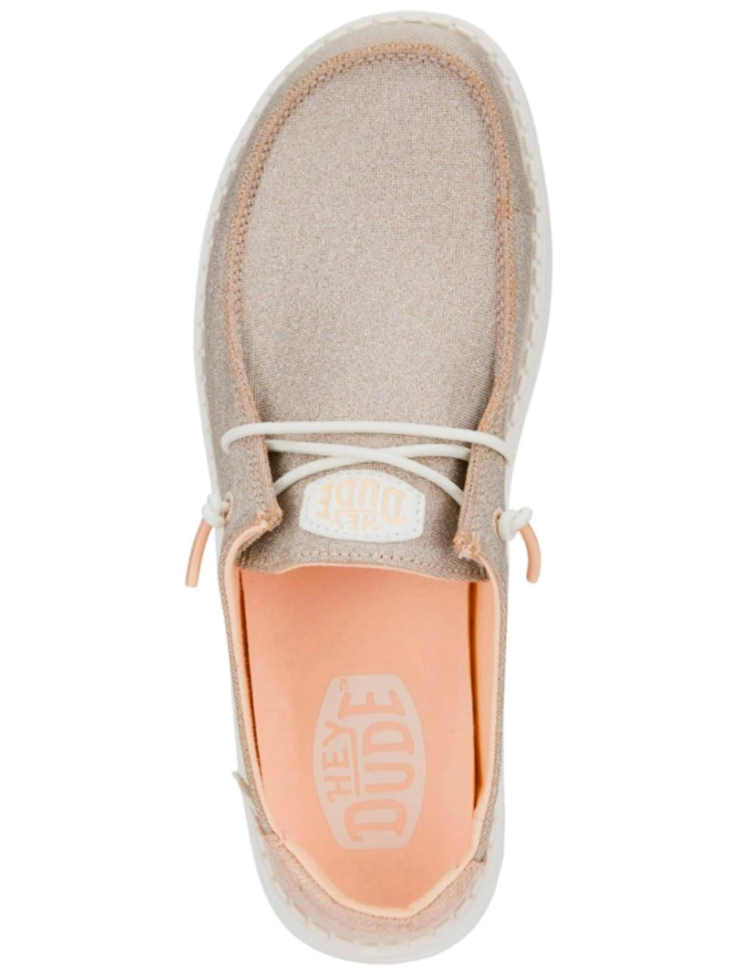 Hey Dude Wendy metallic sparkle w Sneakers Donna