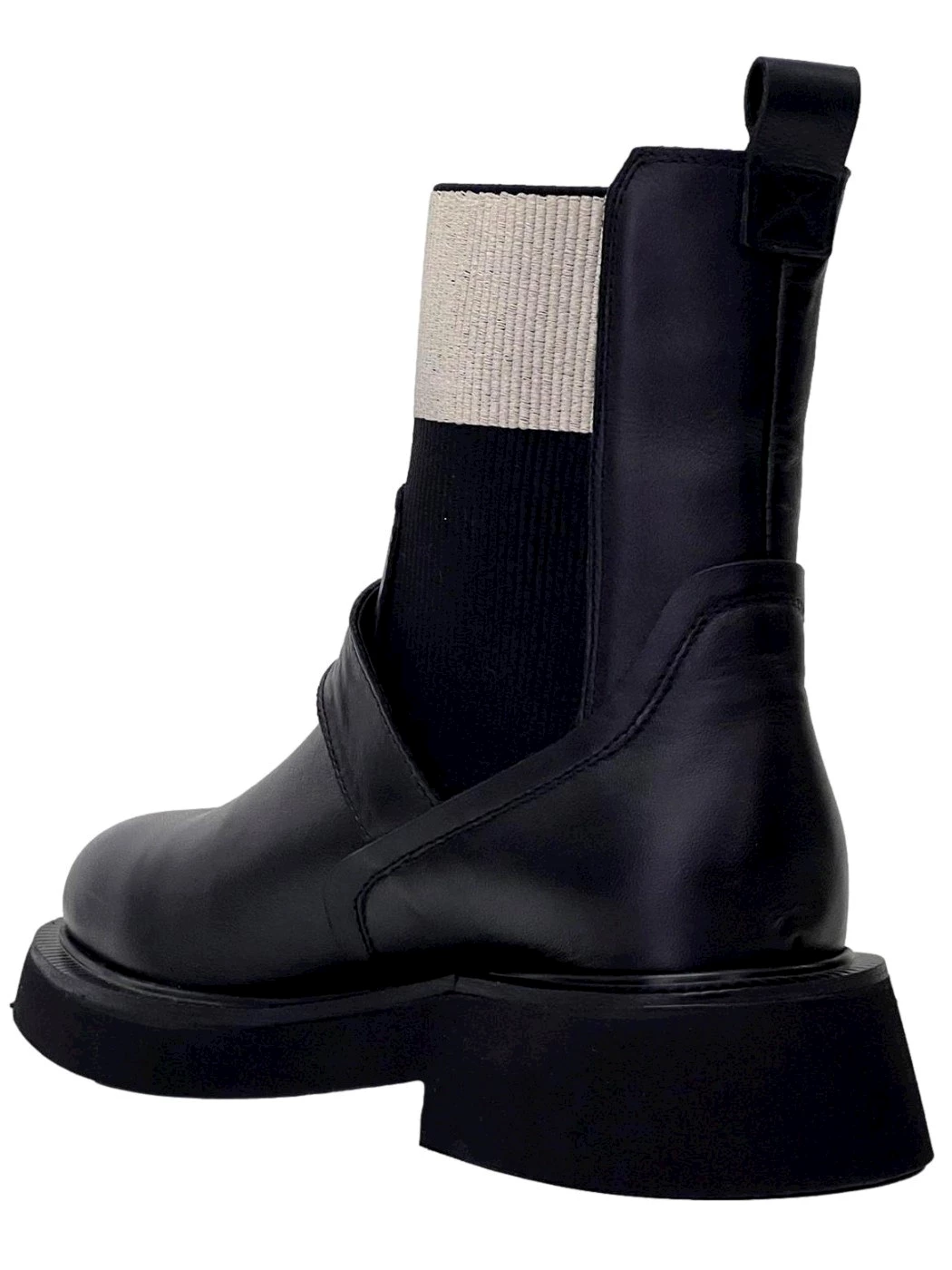 PIXY Beatles Nero in pelle Donna