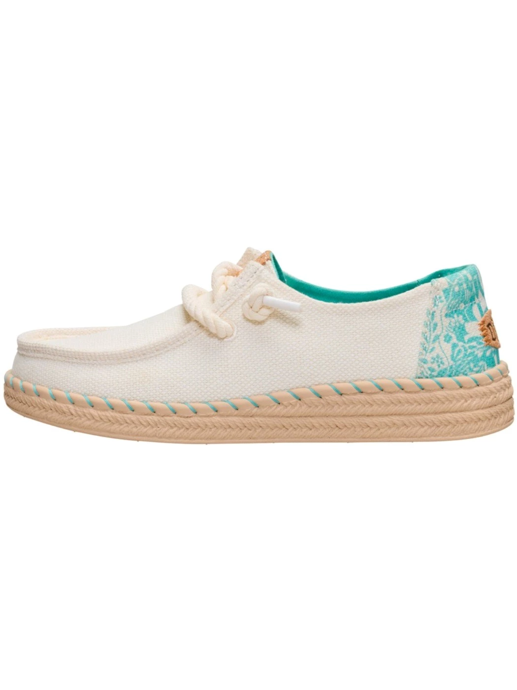 Hey Dude Sneakers Donna Wendy espadrille hibiscus