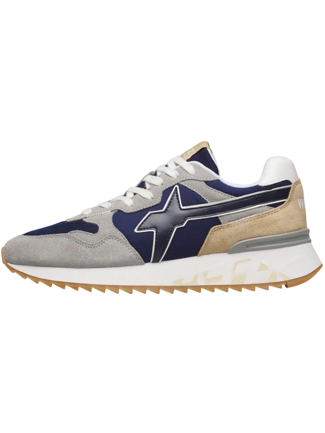 W6YZ Sneakers Uomo Yak M in tessuto tecnico e suede