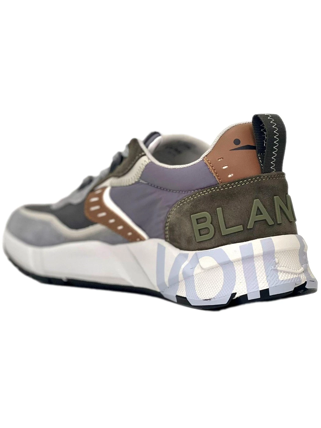 VOILE BLANCHE Sneakers in suede Club01 Lead anthracite Grey