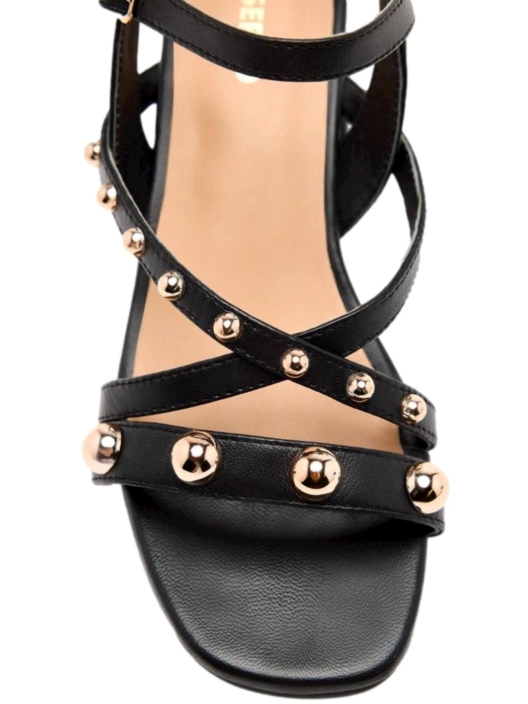 GIOSEPPO Sandali con tacco borchiato pelle Abington Donna